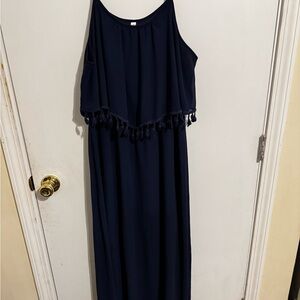 Xhilaration Deep Blue Dress